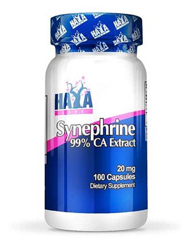 Haya Labs Synephrine 20mg Hmotnost: 100 kapslí