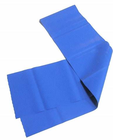 Latex aerobic guma 1200x150x0,65mm - modrá