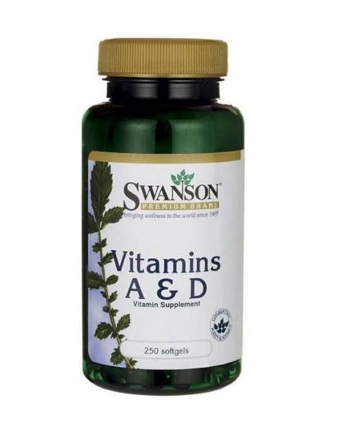 Swanson Swanson Vitamín A & D 250 kaps.