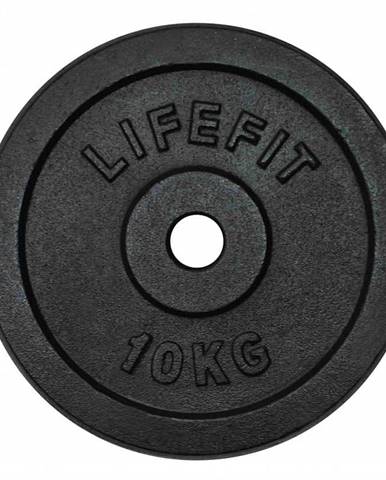 Kotúč LIFEFIT 10kg, kovový, pre 30mm tyč