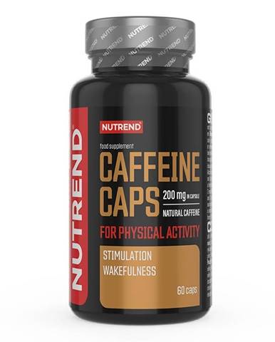 Kofeínový stimulant Nutrend Caffeine Caps, 60 kapslí
