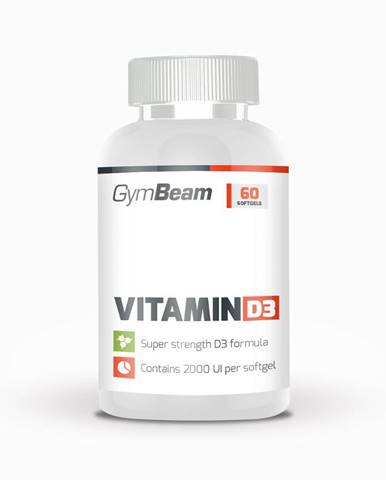 GymBeam Vitamin D3 2000 IU 60 kaps.