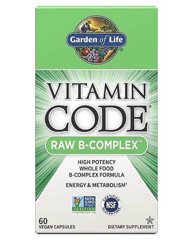 Garden of Life Vitamín B-Komplex - RAW 60 kapslí