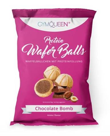 GYMQUEEN Protein Wafer Balls 75 g vanilla bomb