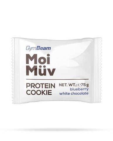 GymBeam MoiMüv Protein Cookie 75 g čučoriedka biela čokoláda