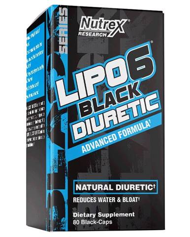 Lipo 6 Black Diuretic - Nutrex 80 kaps.