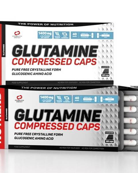 Glutamine Compressed Caps - Nutrend 120 kaps.