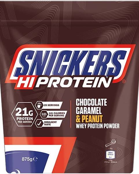 Mars Snickers Hi Protein Powder - Mars 875 g Chocolate, Caramel & Peanut