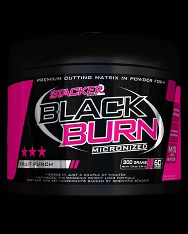 Stacker2 Spaľovač tukov Black Burn Micronized 300 g ovocný punč