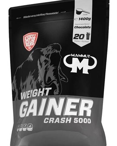 Weight Gainer Crash 5000 - Mammut Nutrition 1400 g Chocolate