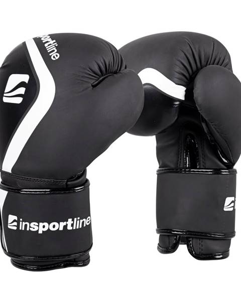 Insportline Boxerské rukavice inSPORTline Shormag čierna - 4 oz