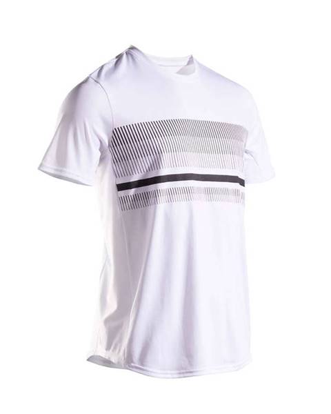 ARTENGO ARTENGO Tenisové Tričko Tts100 Biele