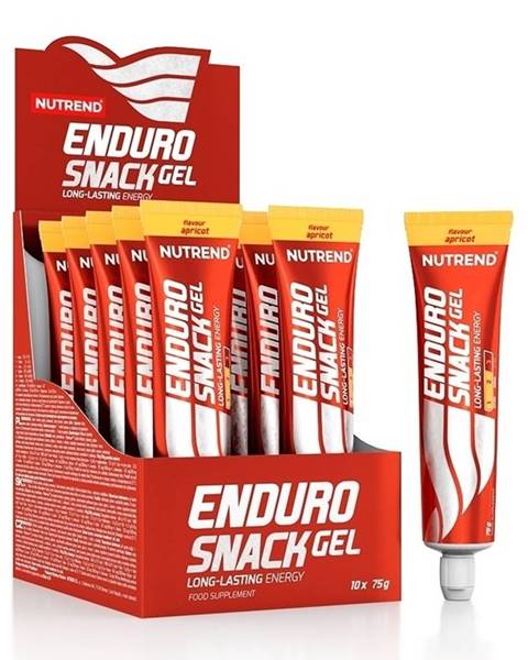 Nutrend EnduroSnack Gel tuba - Nutrend 10 x 75 g Apricot