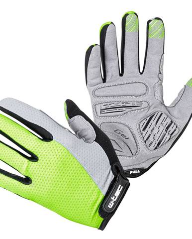 Motokrosové rukavice W-TEC Vilasar fluo zelená - S