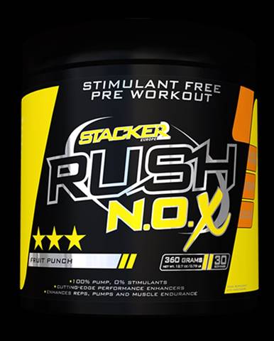 Stacker2 Predtréningový stimulant Rush N.O.X 360 g tropical