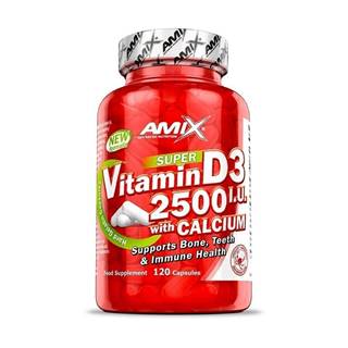Amix Vitamin D3 2500 I.U. s vápníkem