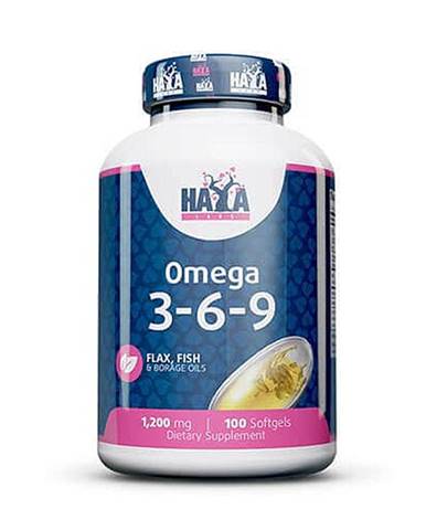 Haya Labs Omega 3-6-9 Hmotnost: 100 kapslí