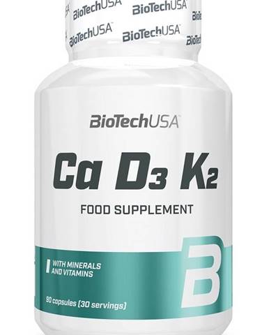 Ca D3 K2 - Biotech USA 90 kaps.