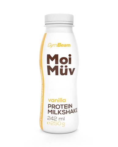 GymBeam MoiMüv Protein Milkshake 242 ml vanilka