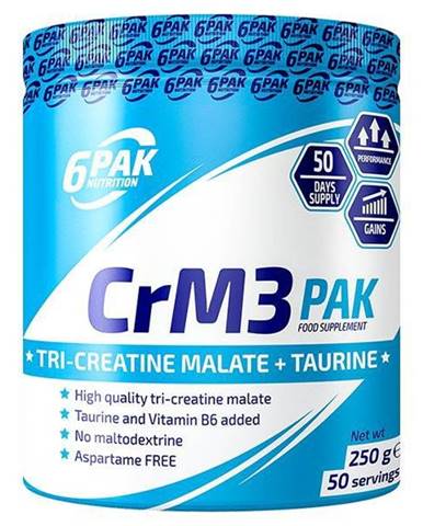 CrM3 PAK - 6PAK Nutrition 500 g Cherry Lemon