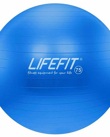 Gymnastický míč LIFEFIT ANTI-BURST 75 cm, modrý