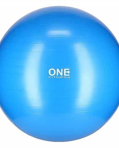 Gymnastický míč ONE Fitness Gym Ball 10 modrý, 75 cm
