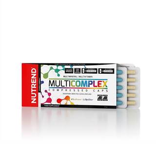 Vitamíny a minerály Nutrend Multicomplex Compressed Caps 60 kapsúl