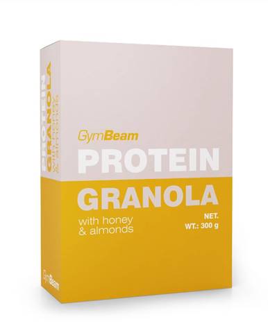 GymBeam Proteínová granola s medom a mandľami 300 g