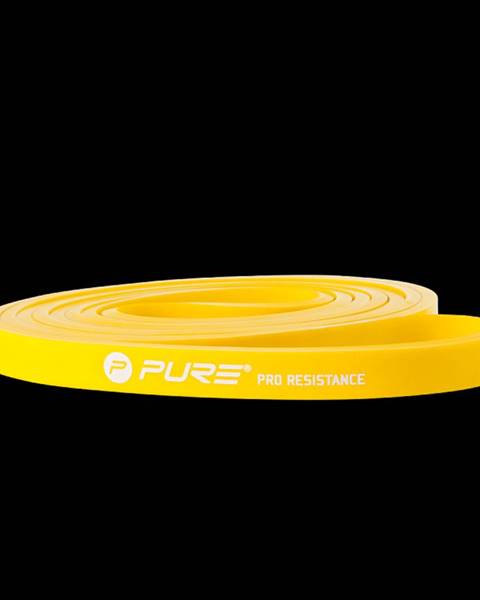 Pure2Improve Odporová fitness aerobic guma P2I light - žlutá
