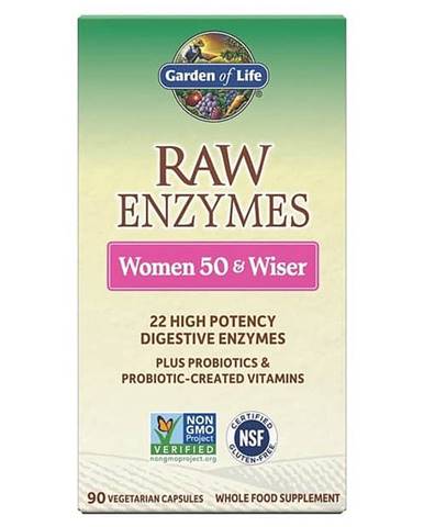 RAW Enzymy Women 50 & Wiser - pro ženy po padesátce