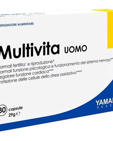 Multivita Uomo (zostavený špeciálne pre potreby mužov) - Yamamoto  30 kaps.