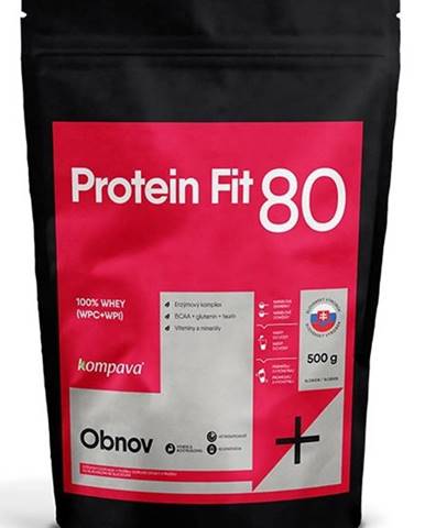 Protein Fit 80 - Kompava 2000 g Banán