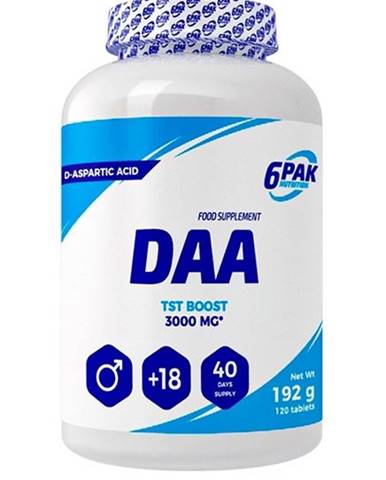 DAA - 6PAK Nutrition 120 tbl.