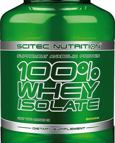 Scitec Nutrition 100 WHEY ISOLATE 2000 g 2000g, čokoláda