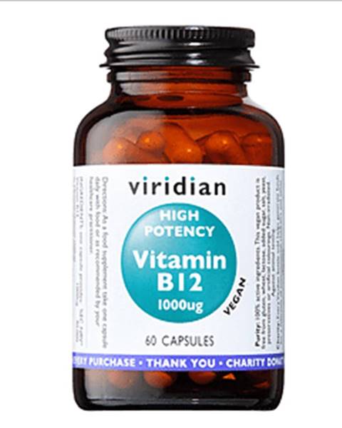 Viridian Viridian High Potency Vitamin B12 1000 ug 60 cps