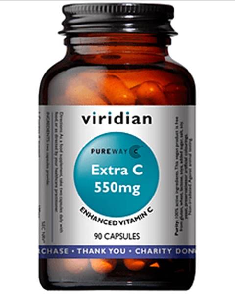 Viridian nutrition Extra C 550 mg 90 kapslí