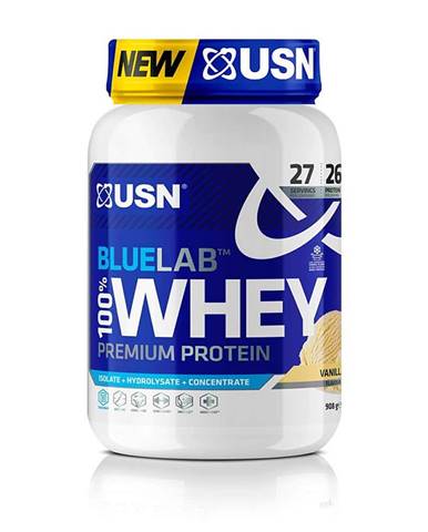 USN BlueLab 100% Whey Protein Premium 908 g vanilka