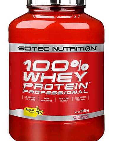 Scitec Nutrition 100% Whey Protein Professional 2350 g banana