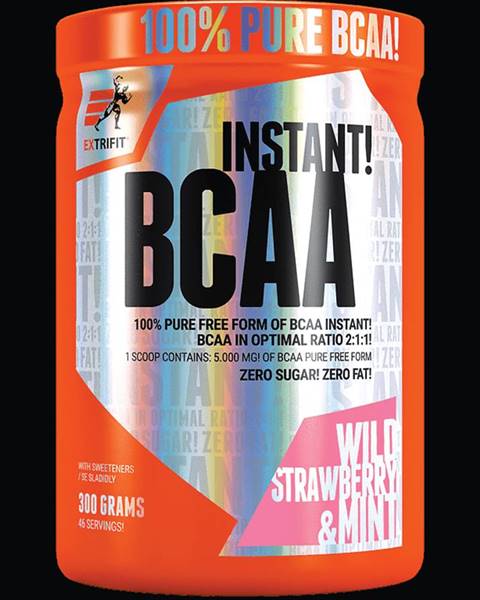 Extrifit Extrifit BCAA Instant 300 g wild strawberry & mint