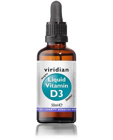 Viridian Liquid Vitamin D3 50 ml