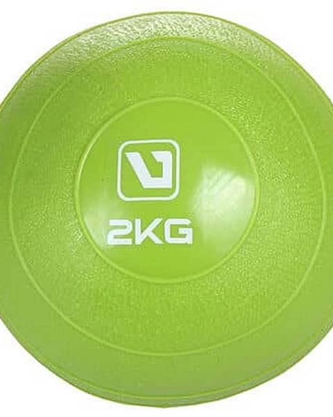 Weight ball míč na cvičení zelená Hmotnost: 2 kg
