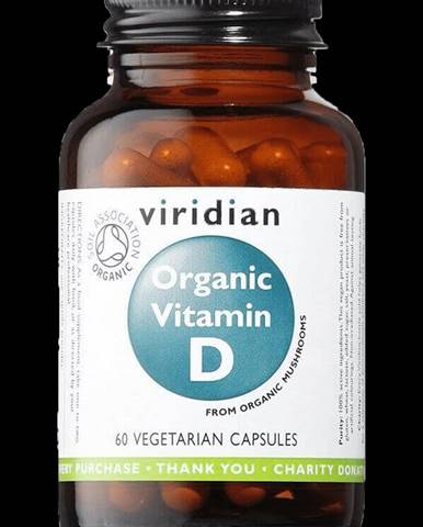 Viridian Vitamin D Organic 60 cps