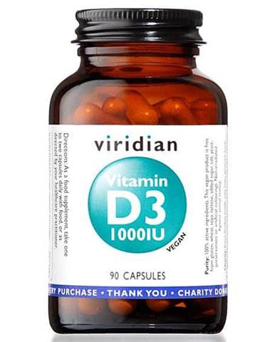 Viridian Vitamin D3 1000 IU  90 cps