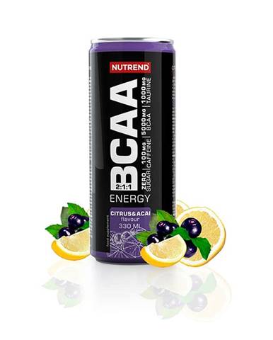 Nutrend BCAA Energy 330 ml citrus acai