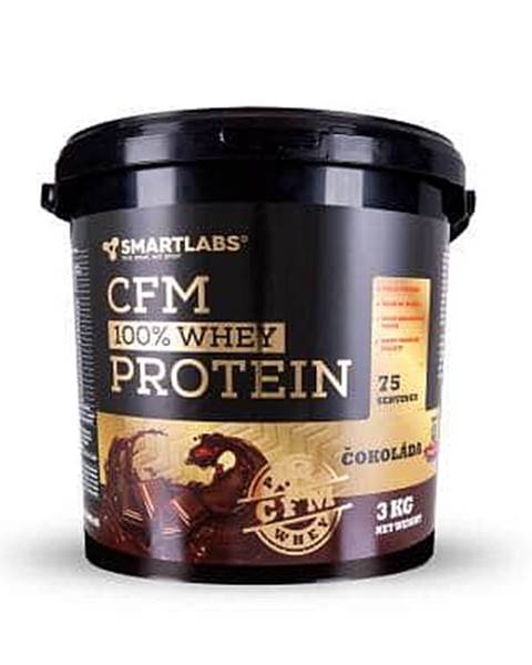 SmartLabs Smartlabs CFM 100% Whey Protein 3000 g čokoláda