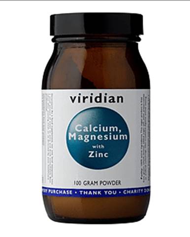 Viridian Calcium Magnesium with Zinc 100 g (Vápník, Hořčík a Zinek)