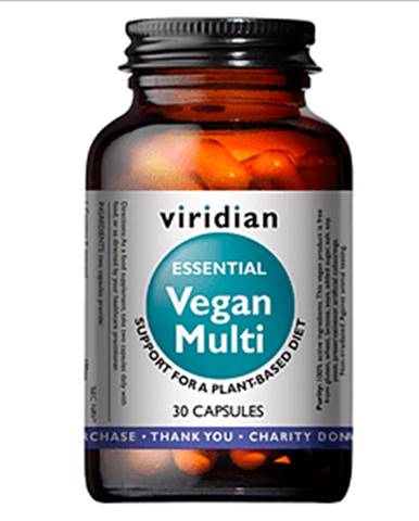 Viridian Vegan Multi 30 cps (Multivitamin pro vegany)