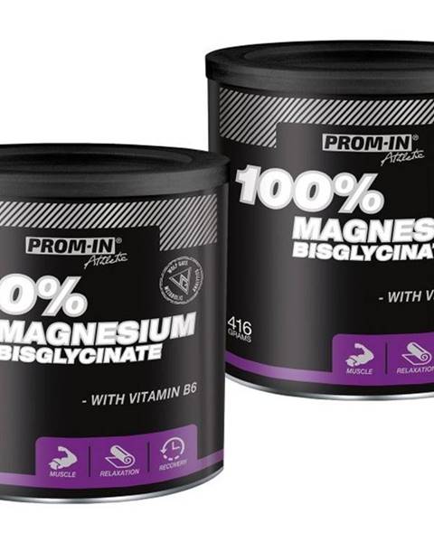 Prom-IN 1+1 Zadarmo: 100% Magnesium Bisglycinate - Prom-IN 390 g + 390 g Lemon