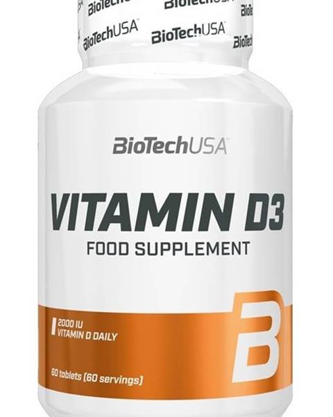 Biotech USA Vitamin D3 tbl. - Biotech USA 120 tbl.