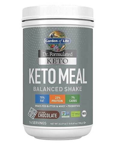 Garden of Life Dr. Formulated Keto Meal Balanced Shake - Čokoláda 700g